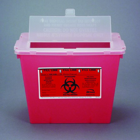 Sharps Container Bemis™ Sentinel 8-5/8 H X 11-5/ .. .  .  